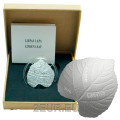 Lettland 5 Euro Silber PP 2020 - Lindenblatt