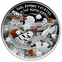 Lettland 5 Euro Silber PP 2024 – Kindheitsfreude