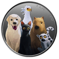 Lettland 5 Euro Silber PP 2025 – Fließen