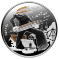 Lettland 5 Euro Silber PP 2025 – Sonne und Wind