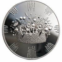 Lettland 5 Euro Silber PP 2026 – Brautkrone