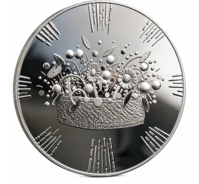 Lettland 5 Euro Silber PP 2026 – Brautkrone
