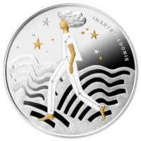 Lettland 5 Euro Silber PP 2023 – Imants Ziedonis – Stardus