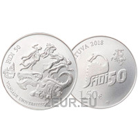 Litauen 1,5 Euro UNC 2018 - 50. Tag der Physiker der Universität Vilnius