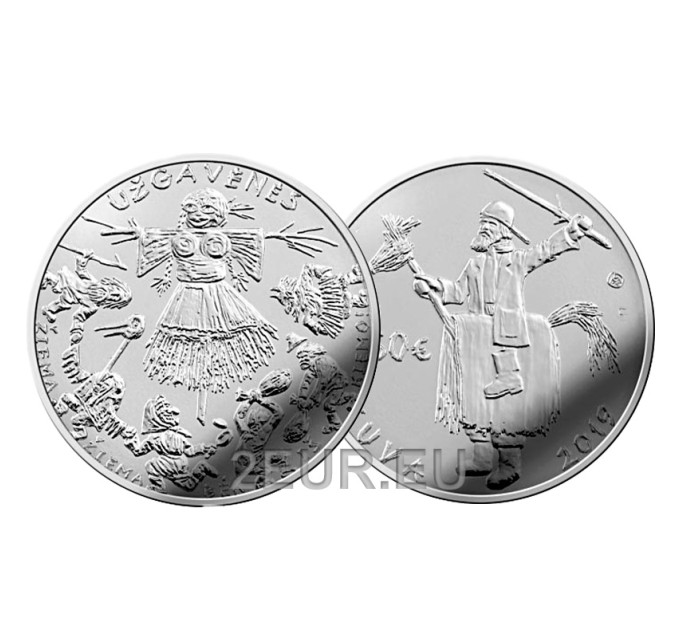 Litauen 1,5 Euro UNC 2019 - Uzgavenes