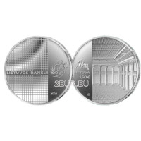 Litauen 1,5 Euro UNC 2022 - 100. Jahrestag der Bank von Litauen