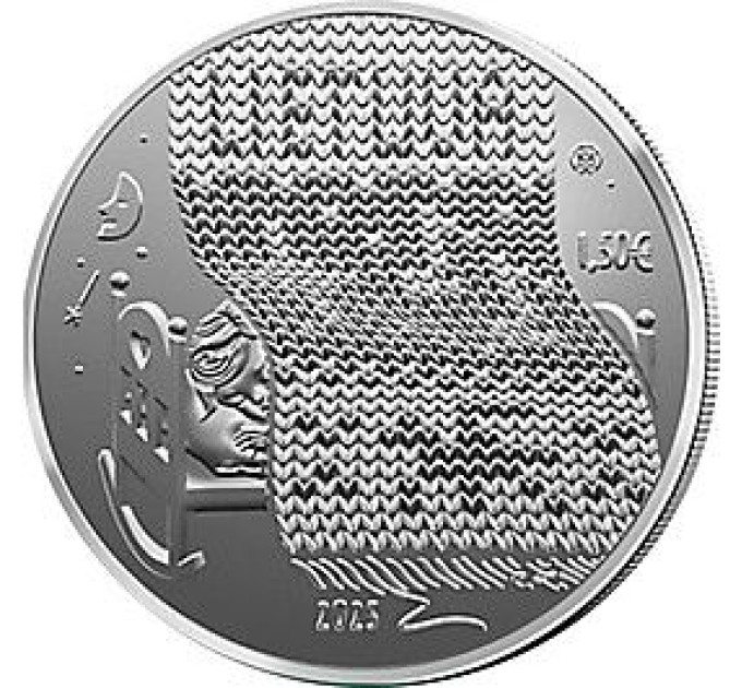 Litauen 1,5 Euro UNC 2025 - Wiegenlied