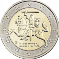 Litauen 2 Euro UNC 2021 - Wappen der Republik Litauen Vytis