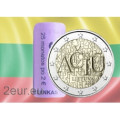 Litauen 2 Euro UNC rollen 2015 – Aciu: Litauische Sprache