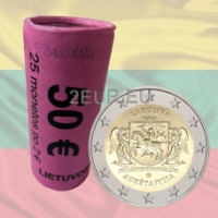 Litauen 2 Euro UNC rollen 2020 - Aukstaitija