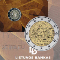 Litauen 2 euro BU 2015 - Litauische Sprache  