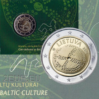Litauen 2 euro BU 2016 - Baltische Kultur  