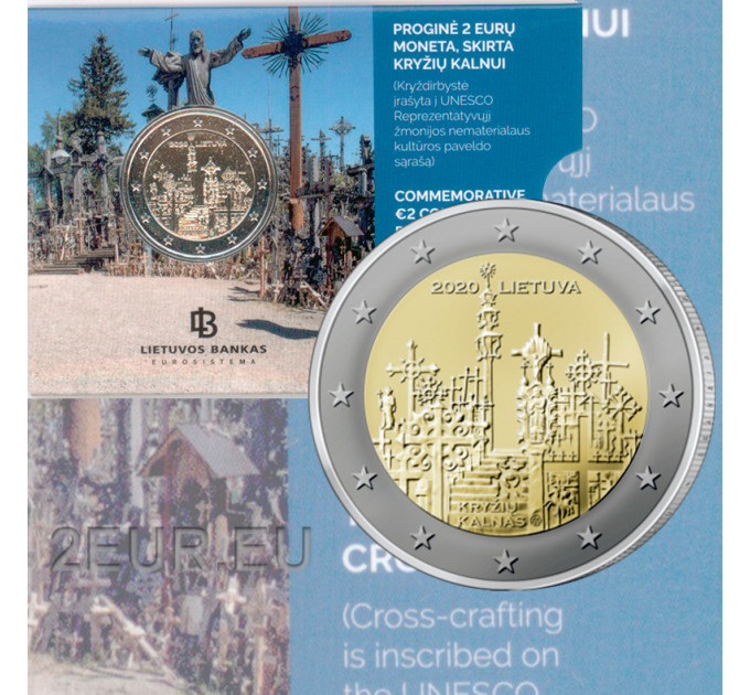 Litauen 2 euro BU 2020 - Berg der Kreuze  