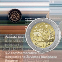 Litauen 2 euro BU 2021 - Biosphärenreservat Žuvintas 