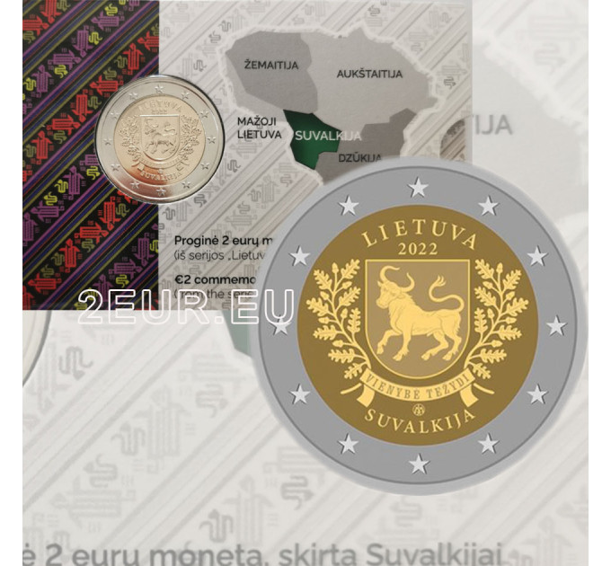 Litauen 2 euro BU 2022 - Suvalkija  