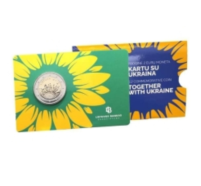 Litauen 2 euro BU 2023 – Gemeinsam mit der Ukraine 
