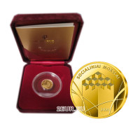  Litauen 5€ Gold PP 2021 – Sozialwissenschaften