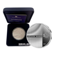 Litauen 20 Euro Silber PP 2022 – 100. Jahrestag der Bank von Litauen