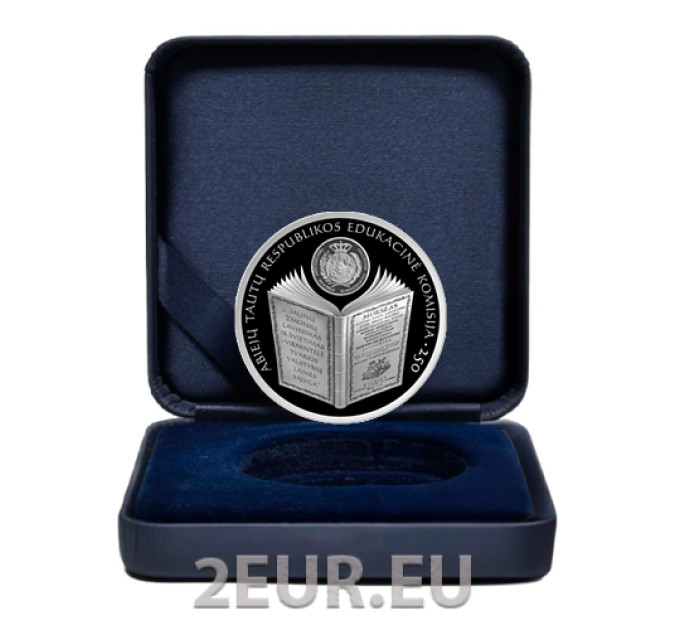 Litauen 5 Euro Silber PP 2023 – Bildungskommission der Republik beider Nationen