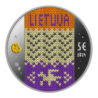 Litauen 5 Euro Silber PP 2024 – Zwölf Brüder