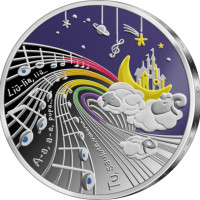 Litauen 5 Euro Silber PP 2025 – Wiegenlied