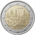 Litauen 2 Euro UNC rollen 2026 – KAUNAS