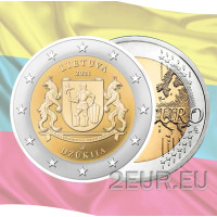 Litauen 2 Euro UNC 2021 - Dzūkija