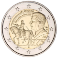 Luxemburg 2 Euro UNC 2024 - 175. Todestag von Großherzog Wilhelm II.
