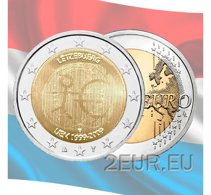 Luxemburg 2 Euro UNC 2009 - EWU