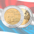 Luxemburg 2 Euro UNC 2012 - 100. Todestag von Großherzog Guillaume IV