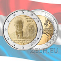 Luxemburg 2 Euro UNC 2015 - 15. Jahrestag der Thronbesteigung S.R.H. der Großherzog