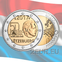 Luxemburg 2 Euro UNC 2017 - 50. Jahrestag der Freiwilligkeit der luxemburgischen Armee