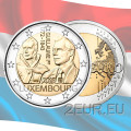 Luxemburg 2 Euro UNC 2018 - 175. Todestag des Großherzogs Guillaume I