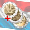 Luxemburg 2 Euro UNC 2020 - Geburt von Prinz Charles Relief + Foto