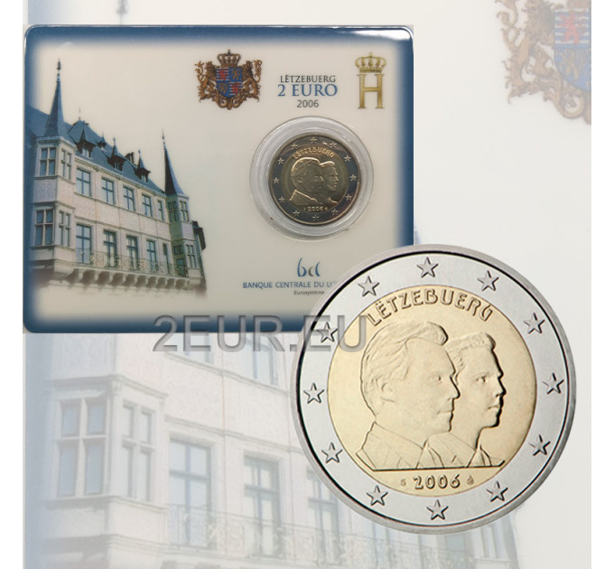 Luxemburg 2 euro BU 2006 - 25. Jahrestag der Geburt von Erbgroßherzog Guillaume 