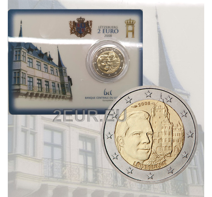Luxemburg 2 euro BU 2008 - Schloss Berg