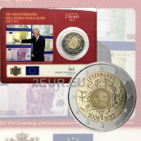 Luxemburg 2 euro BU 2012 - 10 Jahre Euro-Bargeld