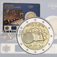 Luxemburg 2 euro BU 2007 - 50 Jahre Römische Verträge