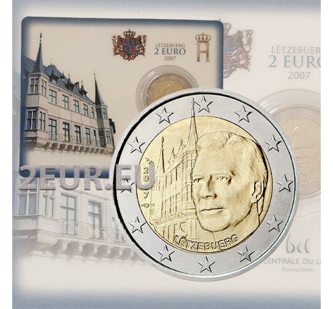 Luxemburg 2 euro BU 2007 - Großherzoglicher Palast