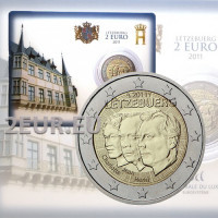 Luxemburg 2 euro BU 2011 - Jean von Luxemburg – 50. Jahrestag der Ernennung ihres Sohnes Jean zum Leutnant des Großherzogs durch die Großherzogin Charlotte