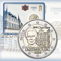 Luxemburg 2 euro BU 2023 - 175. Jahrestag der Abgeordnetenkammer und der ersten Verfassung