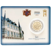 Luxemburg 2 euro BU 2024 - 100. Jahrestag der Einführung des Luxemburger Franc