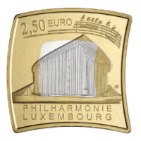  Luxemburg 2,5 Euro Silber PROOF 2025 – Philharmonie Luxemburg