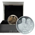  Luxemburg 25 Euro Silber Proof 2020 - Geburt von Prinz Charles