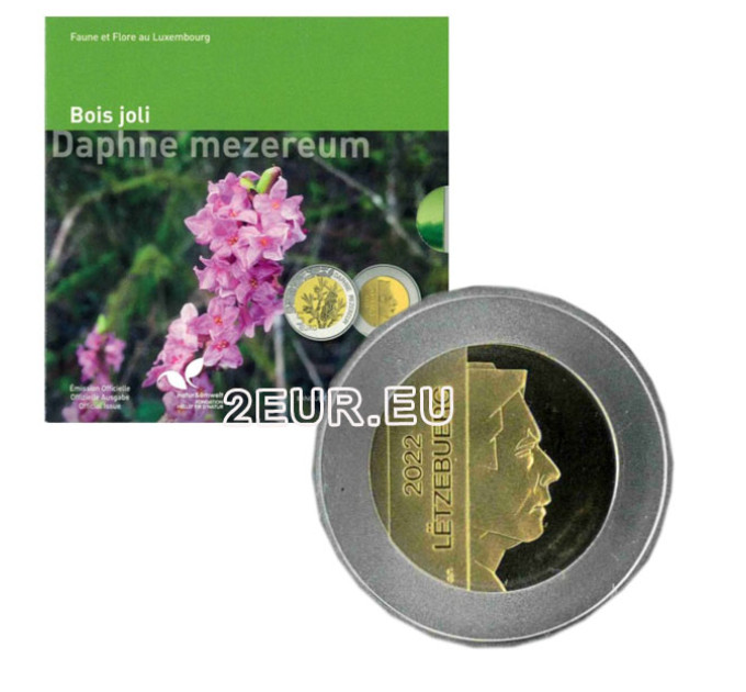 Luxemburg 5 Euro Silber Proof 2022 - Bois Joli