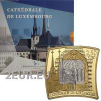  Luxemburg 2,5 Euro Silber PROOF 2023 – Kathedrale Notre Dame