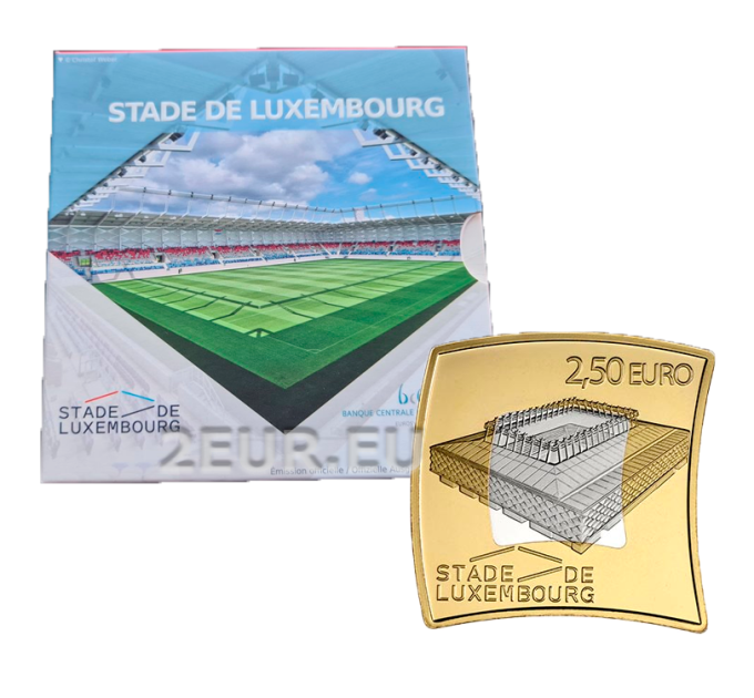  Luxemburg 2,5 Euro Silber PROOF 2022 – De Luxembourg