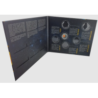  Luxemburg 25 Euro Silber Proof 2025 – Das Sonnensystem - Die Sonne