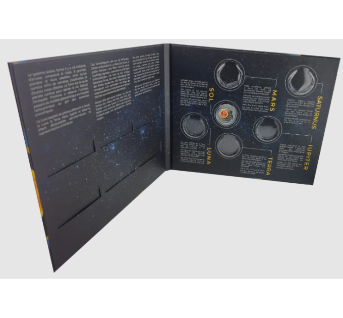  Luxemburg 25 Euro Silber Proof 2025 – Das Sonnensystem - Die Sonne