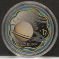  Luxemburg 25 Euro Silber Proof 2026 – Das Sonnensystem - Saturn